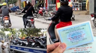 Kể từ tháng 5/2025: Không có đăng ký xe máy vừa bị phạt tiền, vừa tịnh thu xe có đúng không?