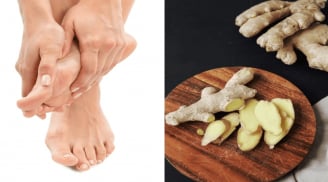 Xoa gừng vào lòng bàn chân trước khi đi ngủ, bạn sẽ nhận thấy những công dụng 'thần kỳ' đối với sức khỏe