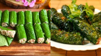 Mẹo rán Chả Lá Lốt giữ màu xanh, thịt thơm ngon