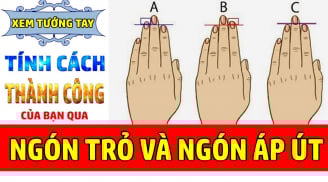 Nhìn độ dài ngón trỏ biết tương lai bạn thành đại gia hay nô tì mãi mãi