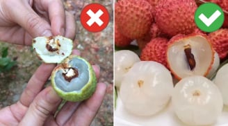 Cách chọn vải không bị sâu đầu, cùi dày, hạt nhỏ
