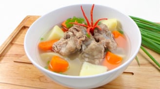 Cách nấu canh xương ngon ngọt: Không cần dùng tới mì chính