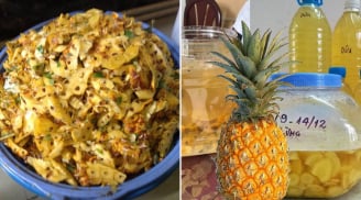 6 mẹo hay với vỏ dứa, giải quyết vấn đề nhà nào cũng gặp