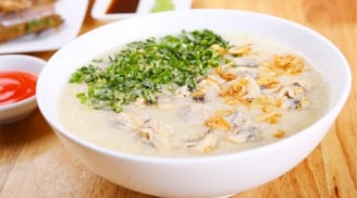 Cách nấu cháo ngao thơm ngon, giải cảm tại nhà