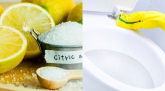 Mẹo đơn giản đánh bay cặn vôi vết ố vàng bồn cầu: Chỉ cần dùng một chất tẩy tự nhiên mỗi tuần một lần