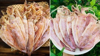 Mua mực khổ phải nhìn đúng điểm này, chọn được hàng chuẩn, ngọt thịt, không sợ mua phải hàng giả