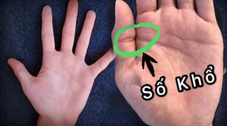 Xoè bàn tay xem: Ai có 1 điểm này phúc mỏng - phận bạc, khó mà thoát nghèo