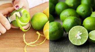 Vỏ chanh đừng vứt đi mà phí, chúng vô vàn công dụng nhà ai cũng cần