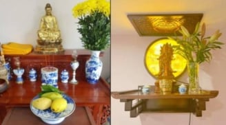 Khi thắp hương, tại sao nhà giàu kiêng đặt bình hoa bên trái? Lý do phong thủy khiến ai cũng giật mình