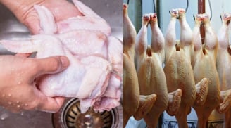 Nhiều người đang rửa thịt gà theo cách này, một sai lầm tai hại mà ít người chú ý