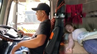Vì sao tài xế xe tải đường dài thường chở theo một phụ nữ? Lý do đằng sau khiến nhiều người cảm thông
