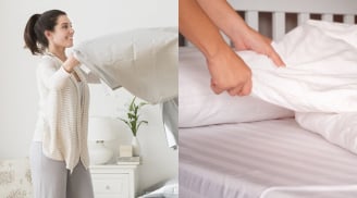 Mẹ chồng chê nàng dâu ngủ dậy không gấp chăn màn ngay, cô thủng thẳng đáp lời, bà lại vội vàng làm theo