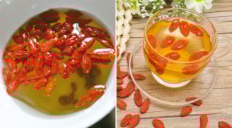 Thường xuyên uống trà kỷ tử, nhận 5 lợi ích tuyệt vời, cả nam và nữ đều cần