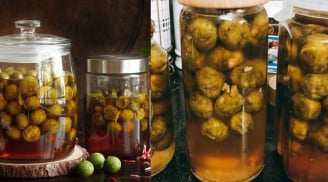 Cách ngâm sấu vàng giòn ngon, để cả năm không nổi váng