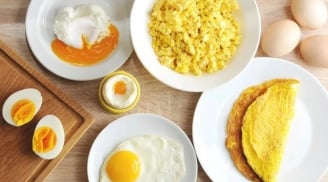 Ăn trứng điều độ giúp cải thiện sức khỏe và trí nhớ tốt hơn, vậy nên ăn bao nhiêu quả trứng mỗi ngày?
