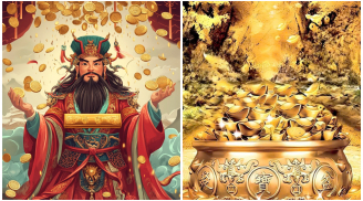 Cá Chép Hóa Rồng Tiền - Tài Hội Tụ: 3 tuổi hết Tam Tai, công danh thăng tiến, tiền tăng phi mã