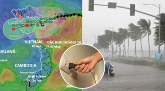 Các thiết bị điện trong nhà cần rút phích cắm trước và trong bão số 3, đảm bảo an toàn cho gia đình