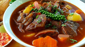 Cách nấu bò hầm tiêu ngon