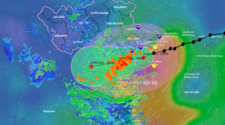 Khẩn: Bão số 3 Wipha đổ bộ đất liền Hưng Yên- Ninh Bình khoảng 10h sáng nay