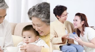 Bố mẹ chồng không giúp trông cháu thì khi già con dâu cũng không chăm: Lý hay tình?