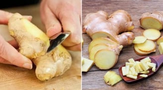 Lợi ích bất ngờ của vỏ gừng, bỏ đi là lãng phí