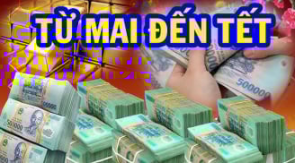 Từ mai đến Tết 2026: 3 tuổi hết Tam Tai, Lộc Tràn Như Nước Lũ, đi đằng Đông hốt Vàng, đằng Tây hốt Bạc