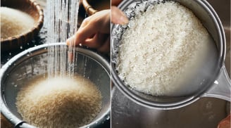 Vo gạo kiểu này trôi hết dinh dưỡng, người Việt quen tay cứ làm