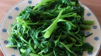 Những ai không nên ăn rau muống?