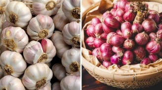 Cách bảo quản hành khô, tỏi khô cả năm không hỏng, không thối hay mọc mầm