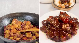 Kho thịt đừng chỉ cho mắm, đường, thêm nguyên liệu này để thịt đậm đà, mềm tan, mỡ trong veo