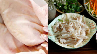 Tai heo luộc muốn trắng giòn đẹp mắt, nhất định phải ngâm vào nước này trước khi thái