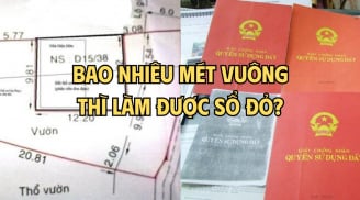 Đất thổ cư bao nhiêu mét vuông thì được tách Sổ đỏ?