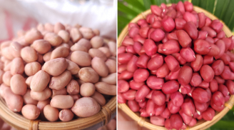 Lạc trắng và lạc đỏ, loại nào ngon hơn?