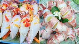 Hấp mực chỉ bỏ nước lạnh thôi chưa đủ: Thả thêm loại nước này vào mực hết sạch mùi tanh, giòn sần sật