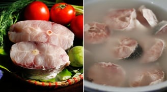 Ngâm cá với loại nước này, thịt cá chắc ngọt, tròn vị, hết mùi tanh