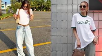 10 công thức mặc áo thun sành điệu giúp các quý cô ngoài 40 tỏa sáng