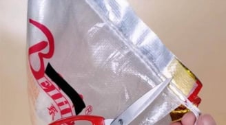 Mẹo mở túi gạo trong 1 giây: Chỉ kéo một lần là bung, ai cũng làm được