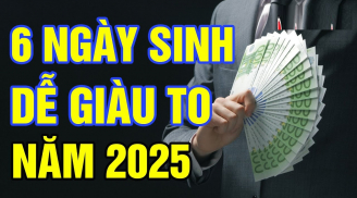 6 ngày sinh dương lịch dễ giàu trong năm 2025, bạn có nằm trong số đó?