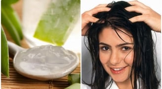 Ghim ngay meoj ủ tóc bằng nha đam giúp tóc óng khỏe, bóng mượt