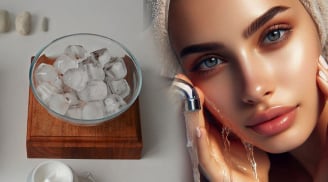 Cách rửa mặt bằng nước đá an toàn và hiệu quả