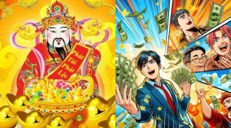 0h ngày 2/7 Âm: 3 con giáp nửa đêm Thần Tài dựng dậy hốt tiền, vận đỏ chạm nóc bất chấp cô hồn