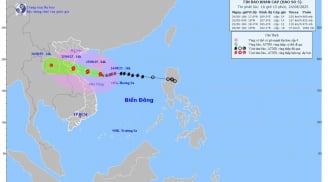 Báo động đỏ: Bão Kajiki giật cấp 17, cấp độ cực kỳ nguy hiểm, biển động dữ dội