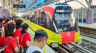 Hôm nay 24/8 tàu điện Hà Nội tăng chuyến để phục vụ ngày tổng hợp luyện Diễu binh Diễu hành A80