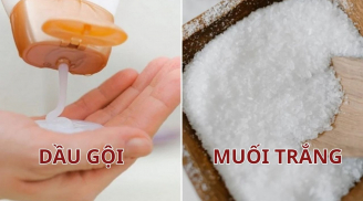 Trộn muối trắng với dầu gội: Công dụng tuyệt vời cho tóc cả nam và nữ đều thích