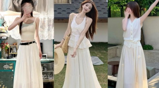 Mẹo mặc đồ trắng sang nhưng không nhạt nhòa cho nàng yêu thích sự đơn giản