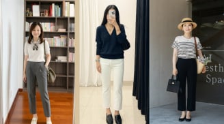 Quần ống côn – bí quyết giúp phụ nữ trưởng thành thanh lịch và sang hơn gấp bội