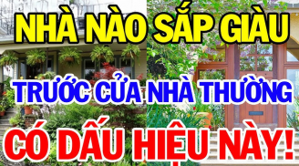 4 dấu hiệu ngôi nhà sắp phát tài