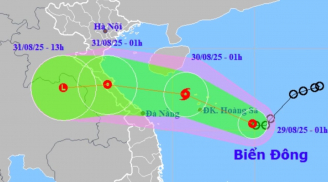 Cập nhật 29/8: Áp thấp nhiệt đới có thể mạnh lên thành Bão số 6, cảnh báo khu vực mưa lớn