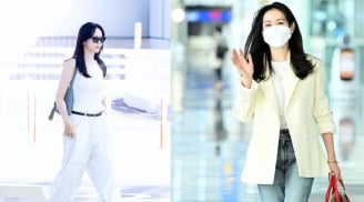 Yêu thích phong cách tối giản, chị em nên tham khảo phong cách thời trang của Son Ye Jin