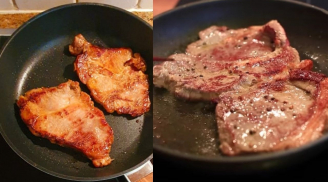 Cách làm thịt nướng thơm ngon không cần than hoa, không cần lò nướng, chỉ cần dùng chảo
